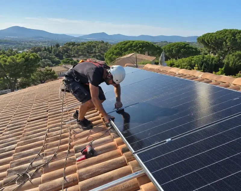 Installateur panneaux solaires Limonest — pose photovoltaïque sur toiture