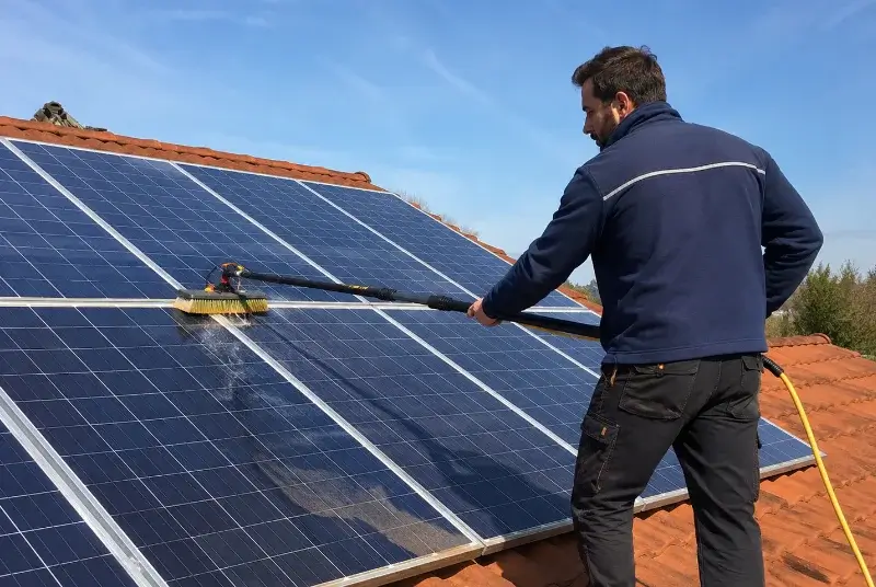 Nettoyage et entretien de panneaux solaires à Limonest